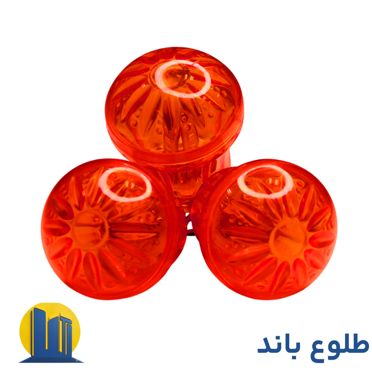 لامپ گلابی قرمز