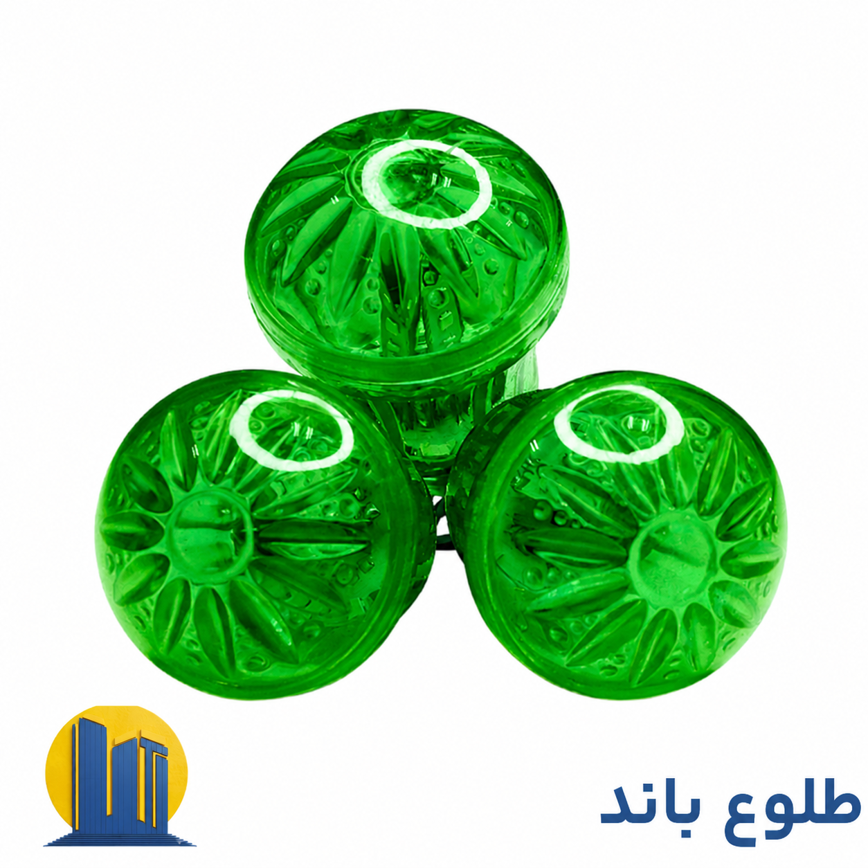 لامپ گلابی سبز