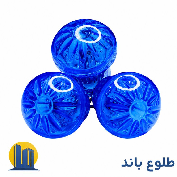 لامپ گلابی آبی